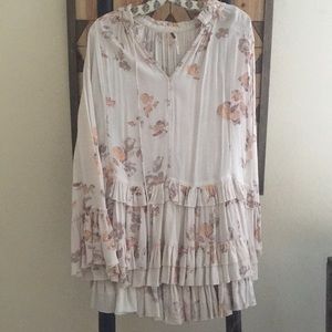 Free People Clover Field Printed Tunic